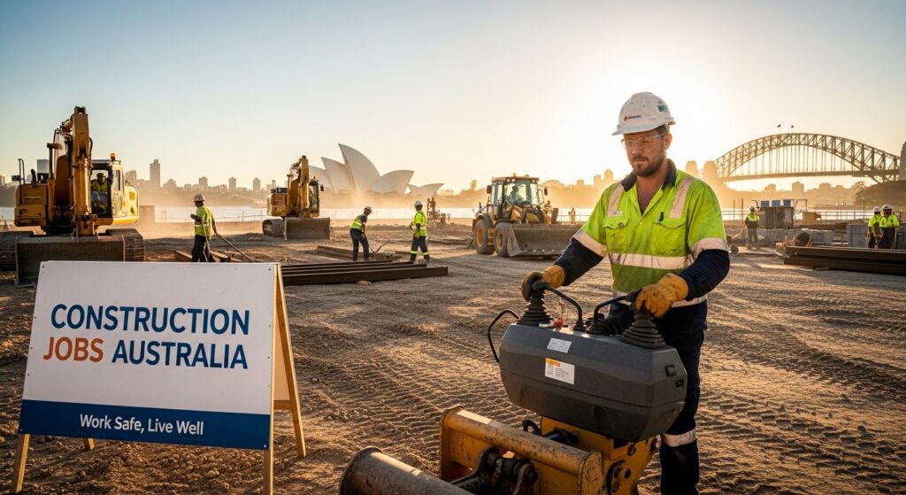 Construction Labour Jobs in Australia (2025–2026): No Degree Required – Complete Guide for Foreign Workers