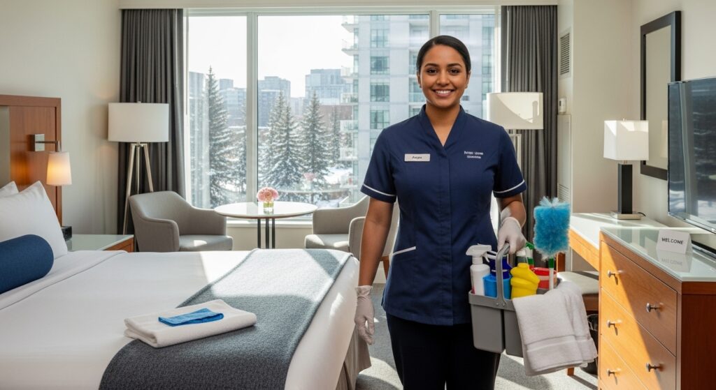 Canada Housekeeping & Hotel Room Attendant Jobs 2025–2026: No Education Required – Full Guide
